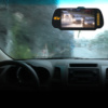 The ICU Video Monitor gives you great clarity of your rear view even in bad weather.
