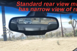 Icu Camera-Rear View Comparison Shows How The Icu Car Cam System Shows Your Blind Spots When Driving. The Icu Improves Visibility To Help Reduce The Dangers Of Driving On Roads Today.