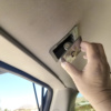 The ICU Trap Door for the ICU Car Camera can be added to your vehicle roof liner right under the ICU Car Camera® to give you ease and fast access to the mounting hardware.