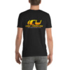 The Official ICU Car Camera Tee Shirt with the ICU Car Camera "SUNSET" logo (rear view)