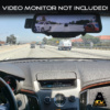 The Cylon ICU Car Camera is a Full-time REAR VIEW & Blind Spot Camera with wide-angle lens. Camera mounts to your roof or trunk for the best view or the road. Video Mirror Monitor attaches to your rear view mirror. (Video Monitor NOT include)